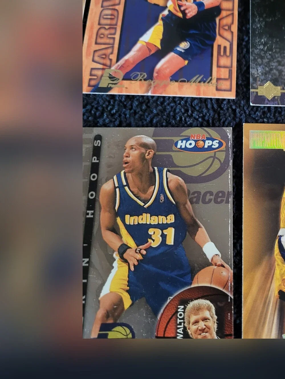 Reggie Miller Trading Card Lot